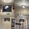 TISLYCO Plug in Chandelier, Plug in Chandelier Lighting with Long