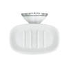 MODONA Double Robe & Towel Hook - White Porcelain &