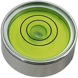 UMEI Aluminium Bubble Level 25x10mm, High Precision Green Water Spirit Level for Horizontal Measurement