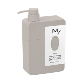 M Slash Mono Bottle Square Greige