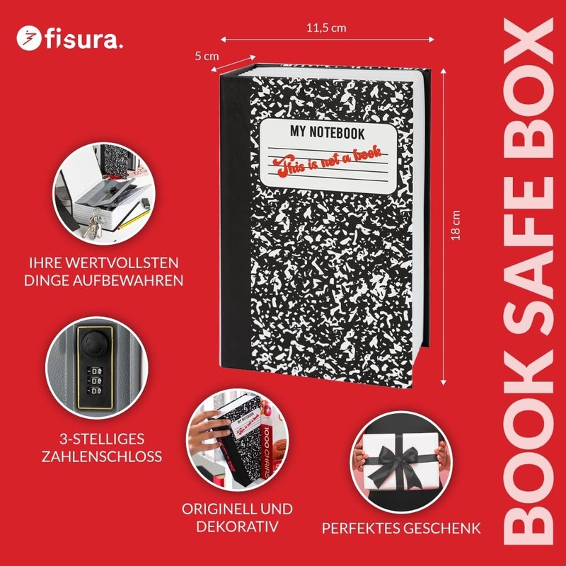 Fisura This is not a book safe with combination lock.