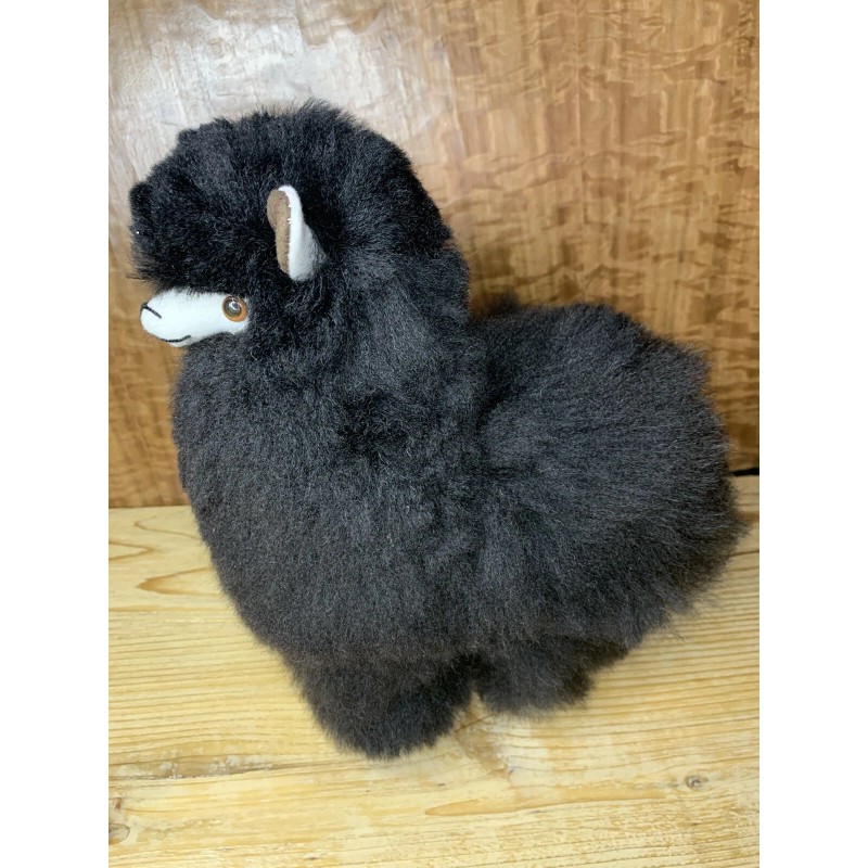 Collectible original Hand Made Real Wool Alpaca / Llama Figurine
