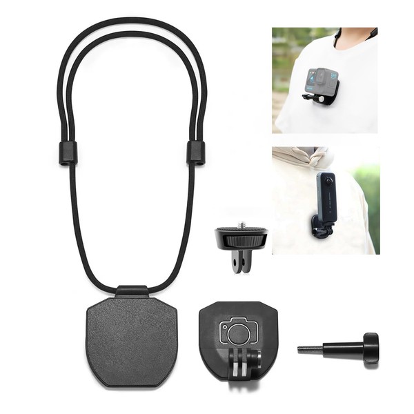 PLZRMBME Magnetic Chest Mount Strap Mount Quick-Release for Hero12 Sport