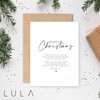 Merry Christmas Pregnancy Announcement A5 Card with envelope, Family, Pregnancy