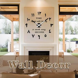 VANGOLD Wall Clock for Living Room Decor