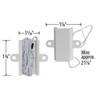 Trane Outdoor Temperature Sensor BAYSEN01ATEMPAA / BAYSEN01ATEMPA, 10K Ohm