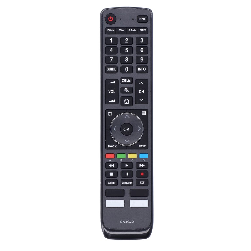 EN3G39 TV Remote Control Controller Replacement Fit for Hisense TV