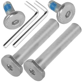 OTFAITP M8x45mm Kids Adult Scooter Wheel Screw Kickboard Axle