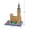 DOLBLOCK Real Big Ben Micro Building Blocks Set for Adults