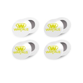 Wantalis Adult Unisex Magnetic Clips - White, One Size