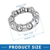A ABSOPRO 29.5mm Crank Bearings Wheel Bicycle Bearing Retainer Set