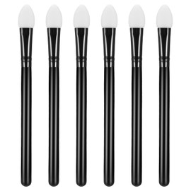 6 Pcs Eye Shadow Brush Silicone Makeup Applicator Silicone Makeup Brush Eyeshadow Applicators Silicone Face Brush Eye Shadow Applicators Facial Brushes Esthetician