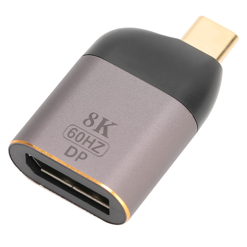 USB C to DisplayPort Adapter 8K 60Hz 8.1Gbps HBR3 DisplayPort