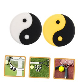 Kisangel Tennis Racket Vibration Dampeners Tennis Absorber for Racket Vibration Tool