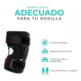 Seven Mine Rodillera Ortopedica Mecánica Rotuliano Varillas Laterales