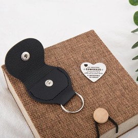 Guqqeuc Colleague Coworker Leaving Gifts for Colleagues Women Men Work Bestie Farewell Goodbye Gifts for Co Worker New Job Gifts for Co-worker Best Friend Retirement Gift for Coworker Pocket Hug Gift