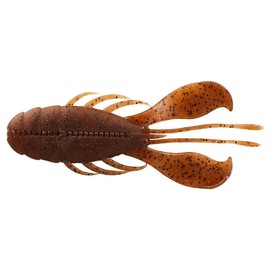 DAIWA Boss Claw 3.4 (2022 Model) Bus Lure Shrimp Miso Red Flake, 3.4"