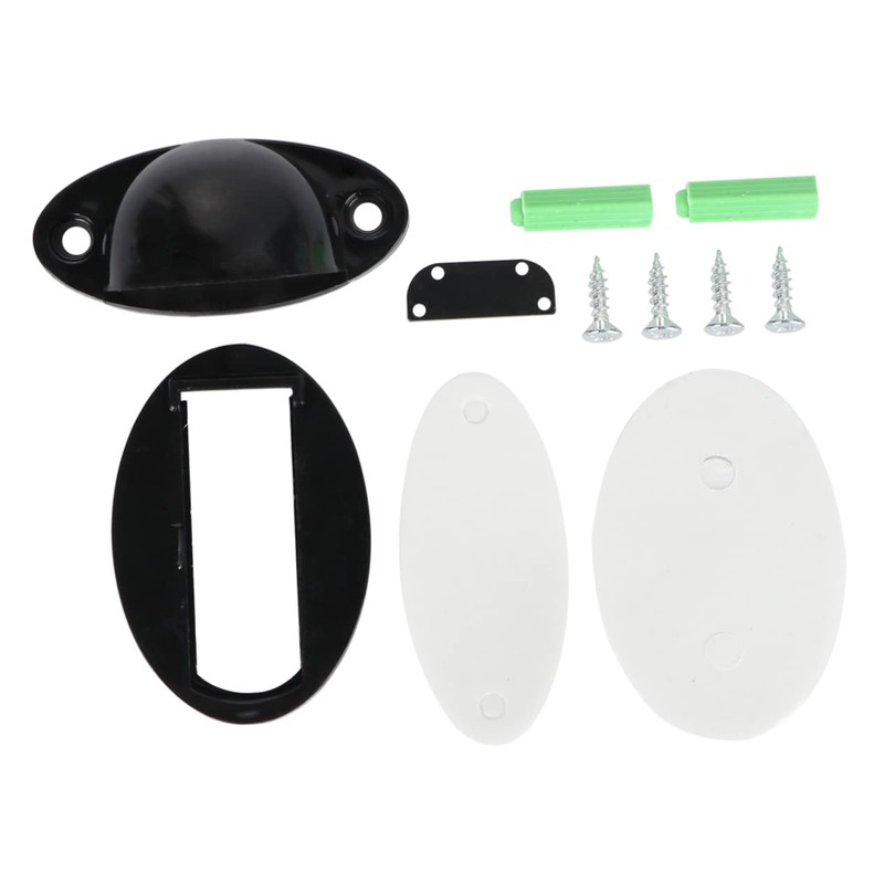 STOBOK Screw-Free Magnetic Door Stopper 4pcs Door Draft Blocker for