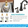 RP25513 faucet stem assembly Replacement Kit,for Delta two handle Faucet