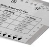 Guitar String Action Gauge, COENGWO String Height Gauge Ruler Guitar