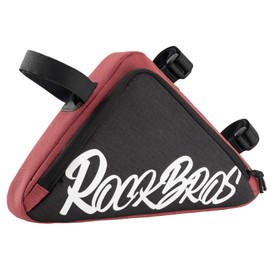 ROCKBROS Frame Bag Bike Triangle Bag for MTB Road Bikes E-Bike Bicycle Pouch Frame Tool Pack Cycling Accessories 1.4L Red