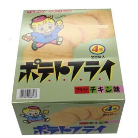Toho Seika Fried Potato Fried Chicken, 0.4 oz (11 g) x 20 Bags