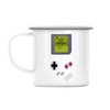 Fabulous Enamelled Metal Cup 284 ml Old School Game Portable