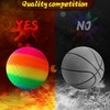PVC Bouncy Kickball, Pack of 2 PVC Rainbow Ball, Children's