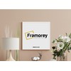 FRAMOREY White 30x30 Frame With Safe Shatterproof Styrene Front &