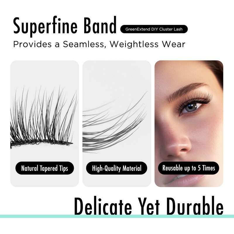 BEYELIAN Lash Clusters 72 Pcs D+ Curl 10-16mm Individual Cluster