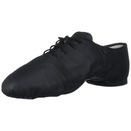 BLOCH Dance Men's Ultraflex Suede Split Sole Leather Jazz Shoe, Black, 9.5 Medium US