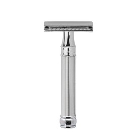 Edwin Jagger DE89BA11BL Reusable Classic Double Edge Safety Razor for Men (Barley)