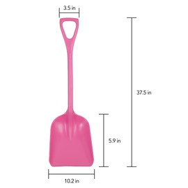 Remco 69811 Shovel,One-Piece,11",PP,Pink