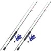 Sougayilang Fishing Rod Combo, 2-Piece Graphite & Fiberglass Spinning Rod