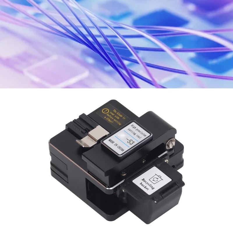 Fiber Cleaver High Accuracy Cold Welding Hot Melting Optical Fiber