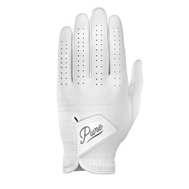 Pure Golf All Premium AAA Cabretta Leather Golf Glove | Increased Breathability, Durability with Optimal Short Fit Cuff (X-Large, Left)