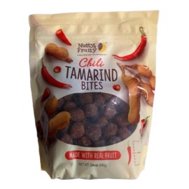 Nutty & Fruity Chili Tamarind Bites Bundle with Stone Cove Fridge Magnet - 26 oz Per Bag - Made with Real Fruit - Medium Spicy (3 Bags)