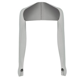 Mirhua Summer Arm Cover, Shrug (Ice Silk, Cold Sensation, Wide Range Protection from Wrist to Shoulder), UPF50+, UV Protection, Cooling, Sweat Absorbent, Quick Drying, Stretchy, Finger Holes, Outdoors