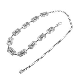 Farcauo Waist Chain Belt for Country Concert Outfits Western Chain Belts for Women Rodeo Cowgirl Belt for Jean Dress Western Shirts Fashion Rodeo Festival Outfits Belt Accessories for Women