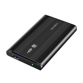 Logilink 2.5 inch USB 3.0 SATA External Enclosure - Black