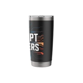 Prompt Matters | Tech AI Engineering ML Programmer Funny Stainless Steel Insulated Tumbler