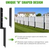 ATCWF 2-Pack 2" Fence Repair Kit - 34in Heavy Spikes
