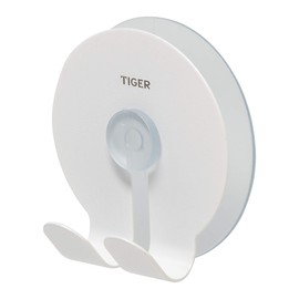 Tiger Twin White Suction Hook Hooks, Stainless Steel, One Size