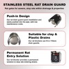 Roshield Rat Drain Guard | Stop Rats within Drainage &