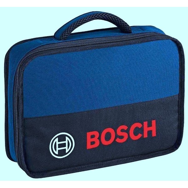 BOSCH 1600A003BG Soft Case, Tool Bag, Blue, Storage Bag, Small Items, Impact Driver Storage