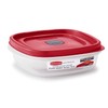 Rubbermaid 2030328 Easy Find Vented Lid Food Storage Container, 3-Cup