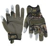 HANDLANDY Fingerless Framer Work Gloves for Men, Utility Grip Paded