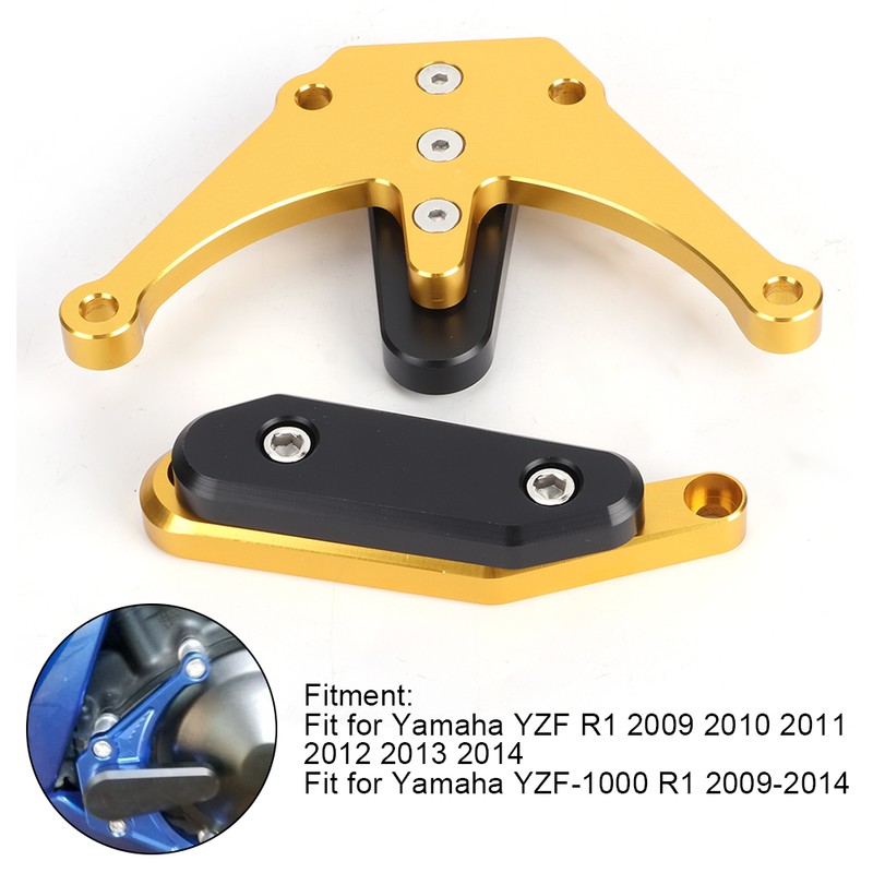 Engine Side Protector Cover Frame Slider Crash Guard Fit for