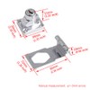 Zinc Alloy 90 Degrees Keyed Hasp Lock Twist Knob Keyed