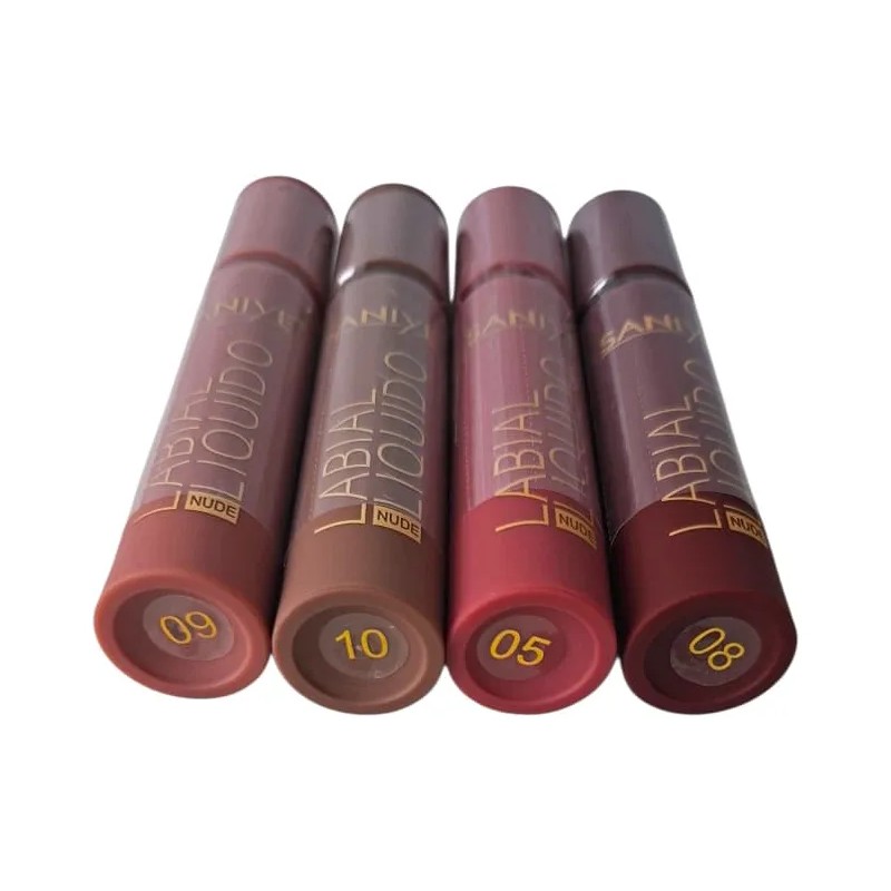 Set De 4 Labiales Liquidos Matte Elegantes Y Versátiles
